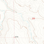 United States Geological Survey Horse Creek, CO (1952, 24000-Scale) digital map