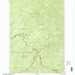 United States Geological Survey Horse Creek Pass, MT-ID (1998, 24000-Scale) digital map