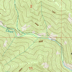 United States Geological Survey Horse Creek Pass, MT-ID (1998, 24000-Scale) digital map