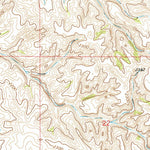 United States Geological Survey Horse Creek School, ND (1972, 24000-Scale) digital map