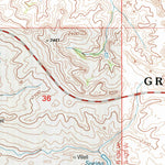 United States Geological Survey Horse Creek School, ND (1997, 24000-Scale) digital map