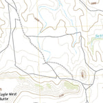 United States Geological Survey Horse Creek, SD (2021, 24000-Scale) digital map