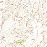 United States Geological Survey Horse Creek South, TX (1972, 24000-Scale) digital map