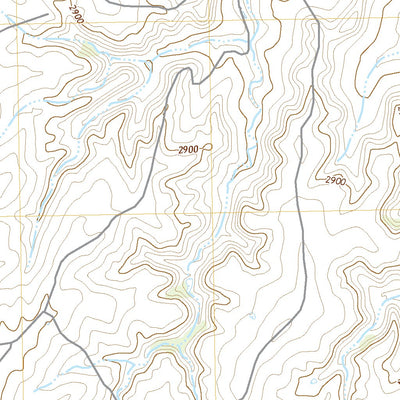 United States Geological Survey Horse Creek South, TX (2022, 24000-Scale) digital map