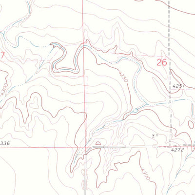 United States Geological Survey Horse Creek Springs, CO (1971, 24000-Scale) digital map