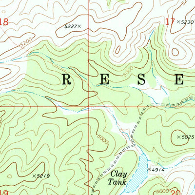 United States Geological Survey Horse Flat, AZ (1968, 24000-Scale) digital map