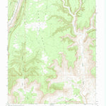 United States Geological Survey Horse Flat, UT (1964, 24000-Scale) digital map