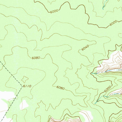 United States Geological Survey Horse Flat, UT (1964, 24000-Scale) digital map