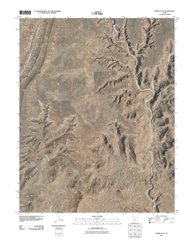 United States Geological Survey Horse Flat, UT (2011, 24000-Scale) digital map
