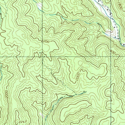 United States Geological Survey Horse Gap, NC (2000, 24000-Scale) digital map