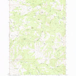 United States Geological Survey Horse Heaven Creek, OR (1968, 24000-Scale) digital map