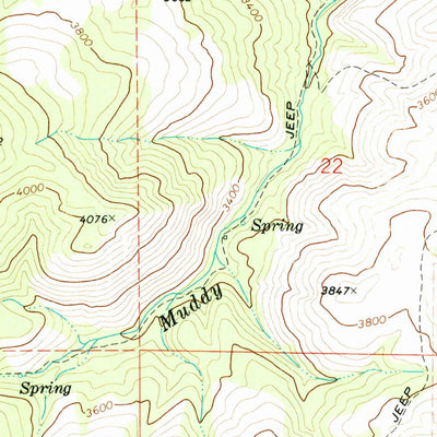 United States Geological Survey Horse Heaven Creek, OR (1968, 24000-Scale) digital map