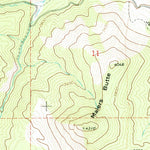 United States Geological Survey Horse Heaven Creek, OR (1968, 24000-Scale) digital map