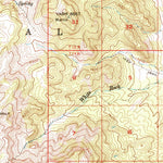 United States Geological Survey Horse Heaven Mountain, NV (1956, 62500-Scale) digital map