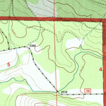 United States Geological Survey Horse Hill, MT (1997, 24000-Scale) digital map