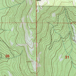 United States Geological Survey Horse Hill, MT (1997, 24000-Scale) digital map