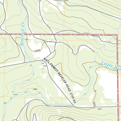 United States Geological Survey Horse Hill, MT (2020, 24000-Scale) digital map