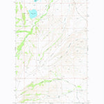 United States Geological Survey Horse Lake, MT (1968, 24000-Scale) digital map