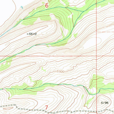United States Geological Survey Horse Lake, MT (1968, 24000-Scale) digital map