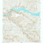 United States Geological Survey Horse Mesa Dam, AZ (1964, 24000-Scale) digital map
