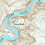 United States Geological Survey Horse Mesa Dam, AZ (1964, 24000-Scale) digital map