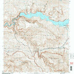 United States Geological Survey Horse Mesa Dam, AZ (2004, 24000-Scale) digital map