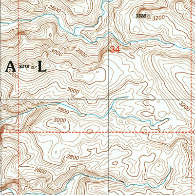 United States Geological Survey Horse Mesa Dam, AZ (2004, 24000-Scale) digital map