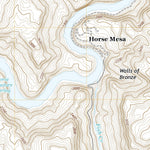 United States Geological Survey Horse Mesa Dam, AZ (2021, 24000-Scale) digital map