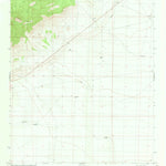 United States Geological Survey Horse Mountain East, NM (1981, 24000-Scale) digital map