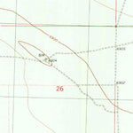 United States Geological Survey Horse Mountain East, NM (1981, 24000-Scale) digital map