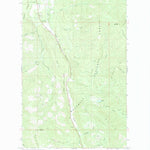 United States Geological Survey Horse Mountain, MT (1966, 24000-Scale) digital map