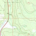 United States Geological Survey Horse Mountain, MT (1966, 24000-Scale) digital map