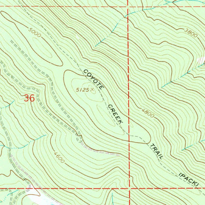 United States Geological Survey Horse Mountain, MT (1966, 24000-Scale) digital map