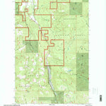United States Geological Survey Horse Mountain, MT (1997, 24000-Scale) digital map