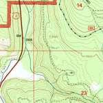 United States Geological Survey Horse Mountain, MT (1997, 24000-Scale) digital map