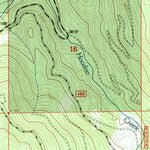 United States Geological Survey Horse Mountain, MT (1997, 24000-Scale) digital map