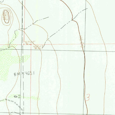 United States Geological Survey Horse Mountain, NM (1982, 24000-Scale) digital map