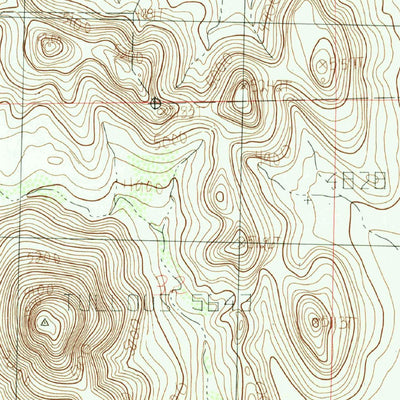 United States Geological Survey Horse Mountain, NM (1982, 24000-Scale) digital map