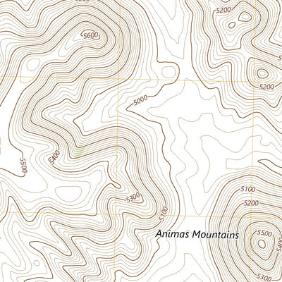 United States Geological Survey Horse Mountain, NM (2023, 24000-Scale) digital map