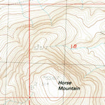 United States Geological Survey Horse Mountain, OR (1984, 24000-Scale) digital map