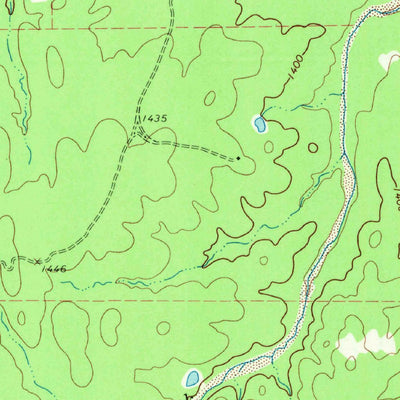 United States Geological Survey Horse Mountain, TX (1967, 24000-Scale) digital map