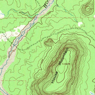 United States Geological Survey Horse Mountain, TX (1967, 24000-Scale) digital map