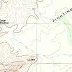 United States Geological Survey Horse Mountain, TX (1983, 24000-Scale) digital map
