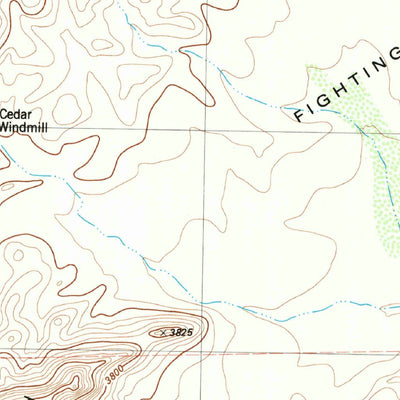 United States Geological Survey Horse Mountain, TX (1983, 24000-Scale) digital map
