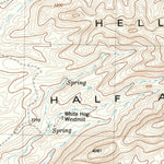 United States Geological Survey Horse Mountain, TX (1983, 24000-Scale) digital map