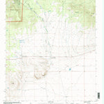 United States Geological Survey Horse Mountain West, NM (1999, 24000-Scale) digital map