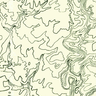 United States Geological Survey Horse Pasture Mesa, UT (1953, 24000-Scale) digital map