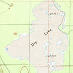 United States Geological Survey Horse Peak, CA (1990, 24000-Scale) digital map