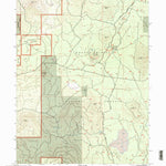 United States Geological Survey Horse Peak, CA (1998, 24000-Scale) digital map