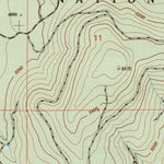 United States Geological Survey Horse Peak, CA (1998, 24000-Scale) digital map